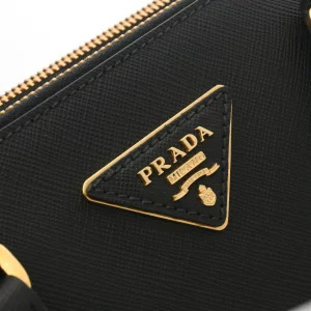 Prada Galleria Bag Black Saffiano Leather Handbag - Picture 7 of 9
